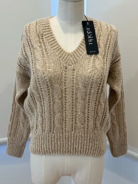 Tricot Chic Maoilia V-Neck - Natural